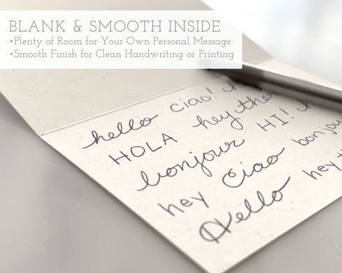 The Turtle & The Snail - Hello Greeting Cards
